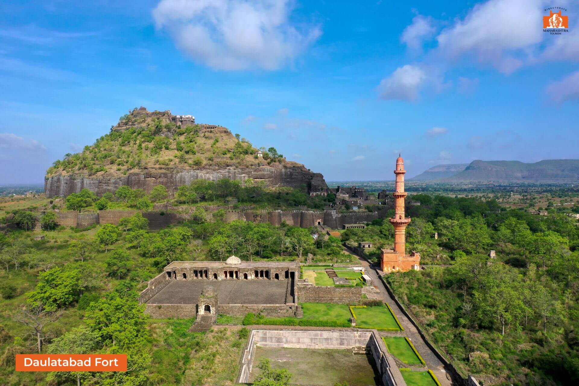 Daulatabad Fort-Bharat mata mandir-Chand minar